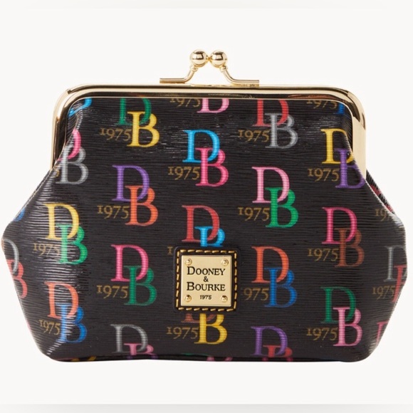 Dooney & Bourke DB75 Multi Large Framed Purse NWT - Picture 1 of 10